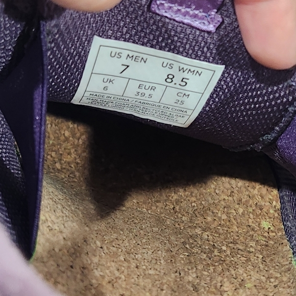 So iLL Casual Shoes Lace Up Sneakers Women 8.5/ Men 7 Purple Monochromatic‎ - Picture 5 of 12